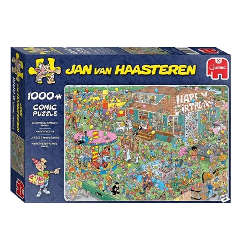 Protestant Atticus Verdikken Jan Van heeft Hasren de Jumbo -spellen, puzzel van 1000 stuks, 20035  Beschadigde Verpakking