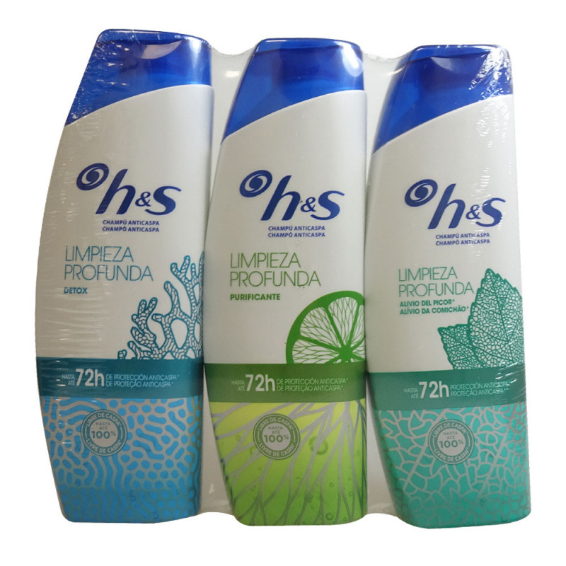 H&S 3x300 ml Shampoo...