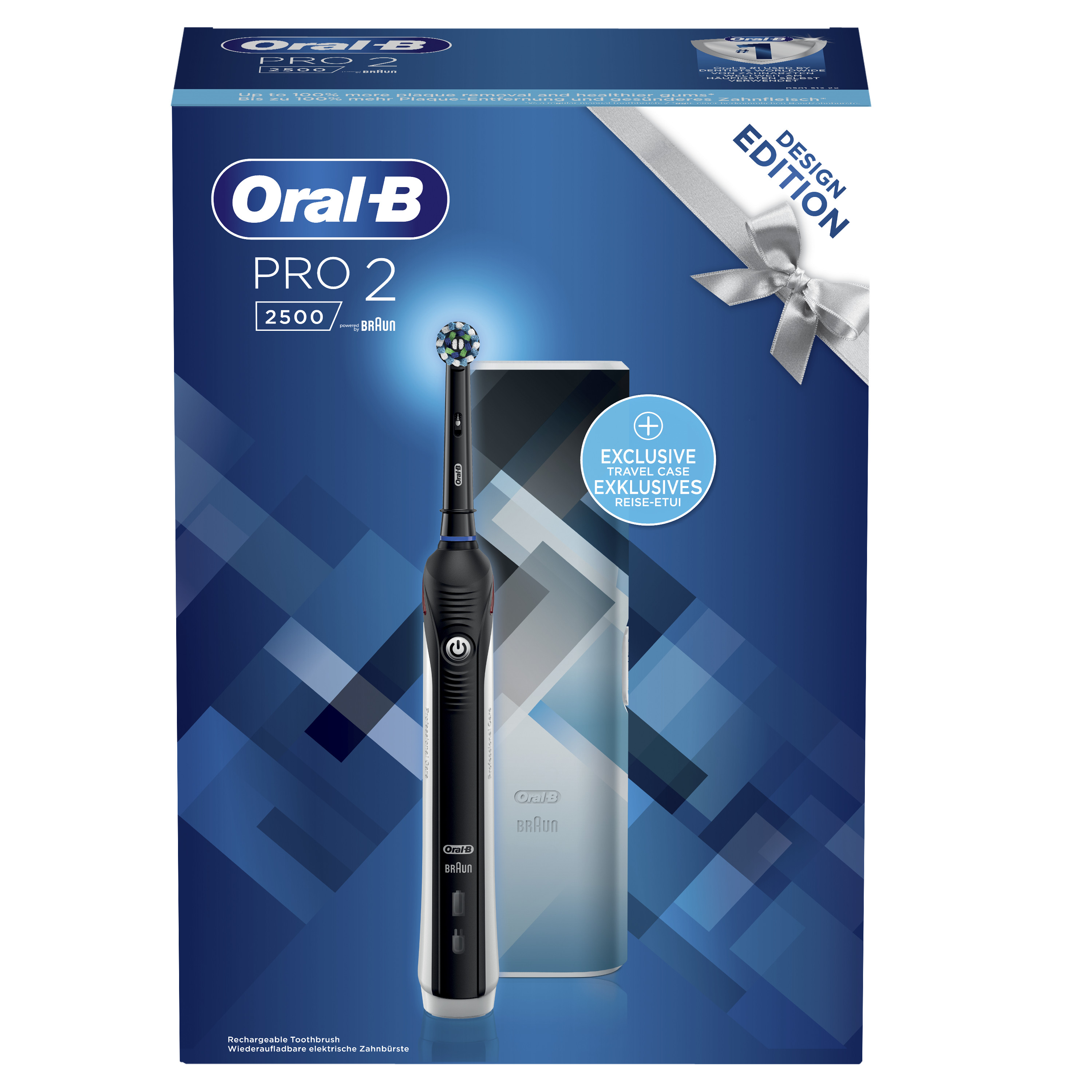 Wennen aan India film Oral-B PRO 2 2500 Elektrische Tandenborstel Powered By Braun