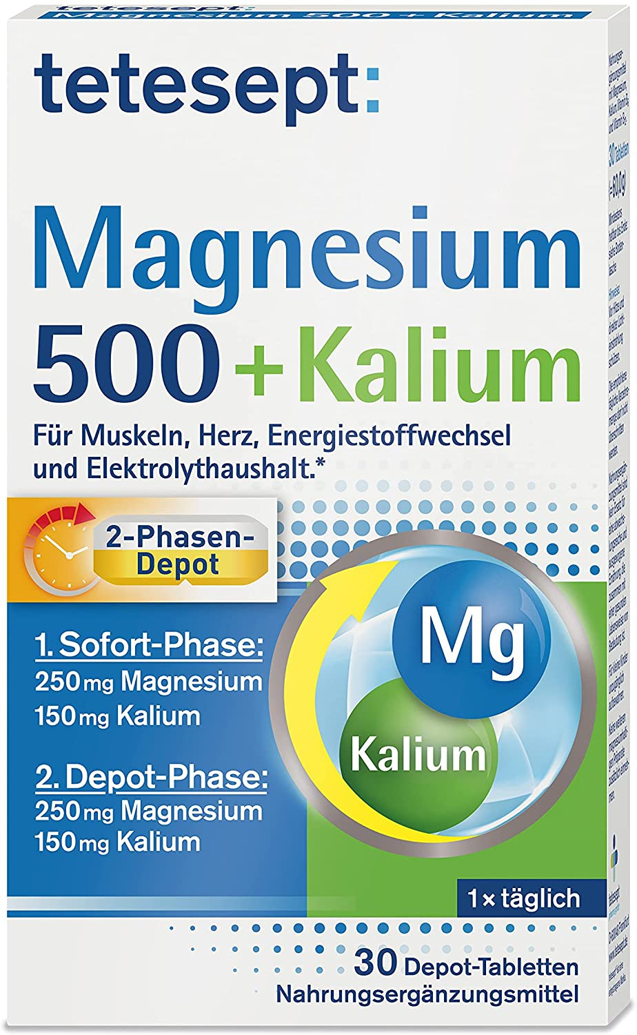 Tetesept Magnesium 500 +...