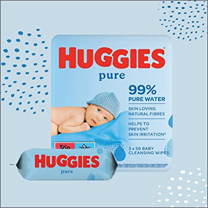 Huggies Babydoekjes Pure -...